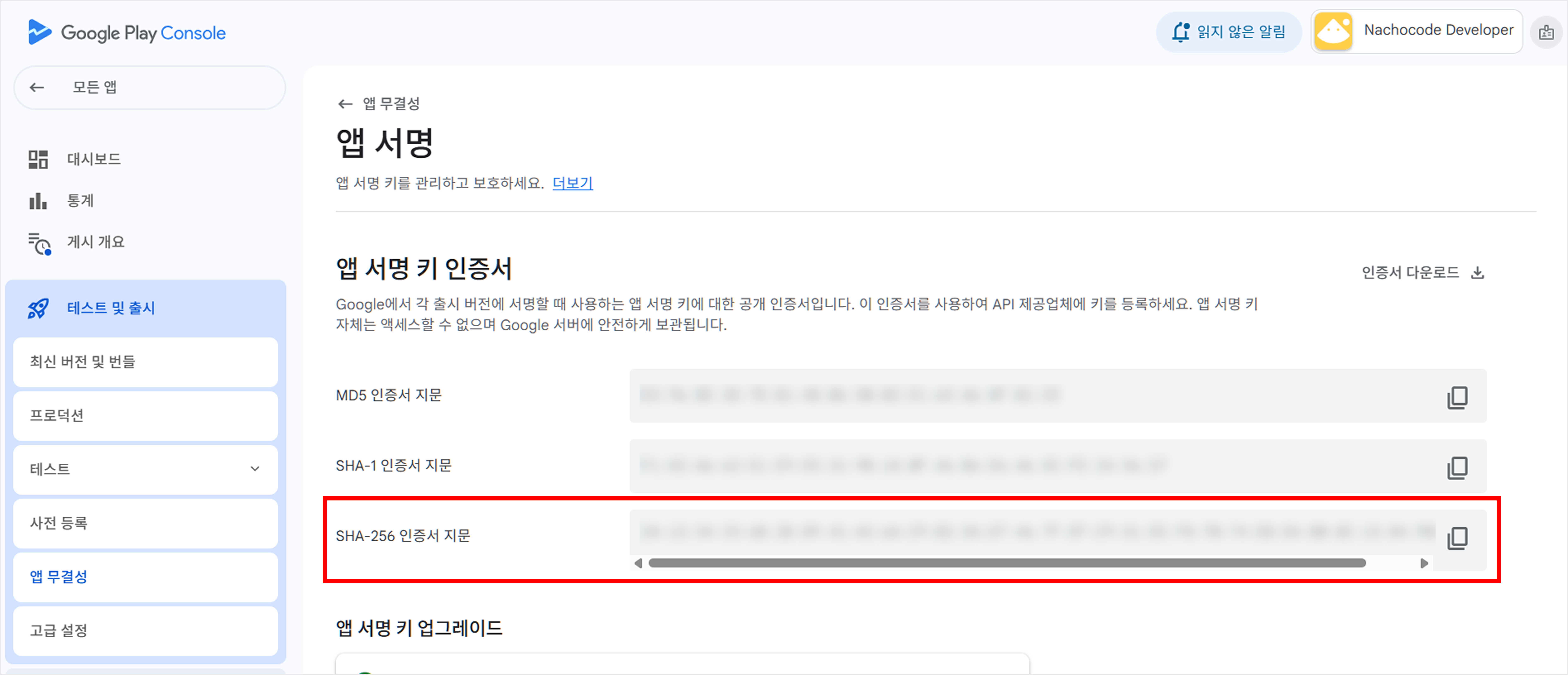 google_console_fingerprint